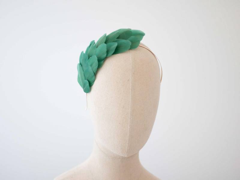 Haarreif Mit Federn, Kopfschmuck Feder Haarreif Haarreif Mit Federn, Kopfschmuck Feder Haarreif von LolaWhiteShop