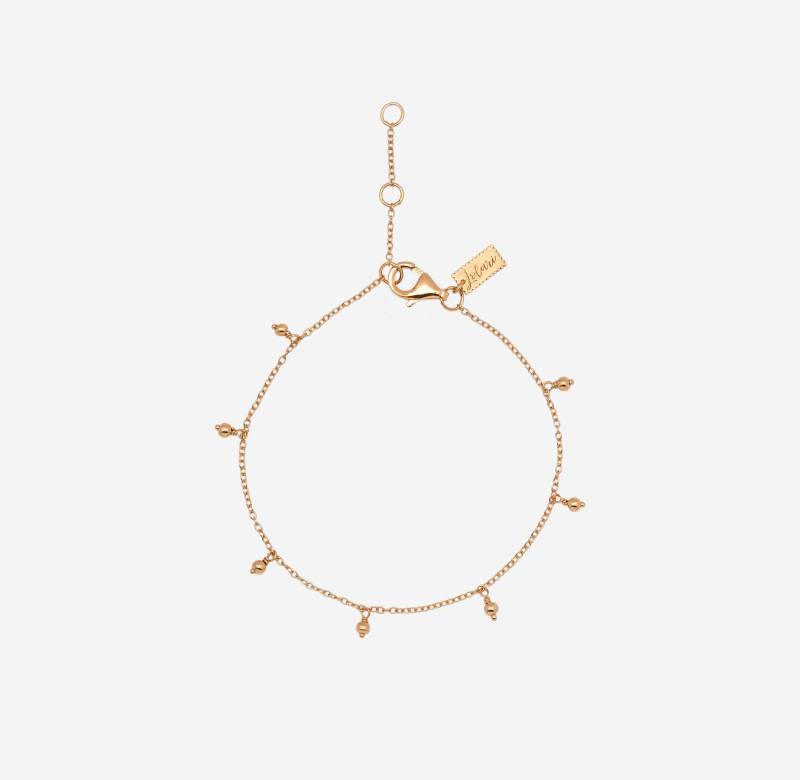 Ganztägig Droplet Armband Aus Gold Vermeil Ganztägig Droplet Armband Aus Gold Vermeil von LolariLolari