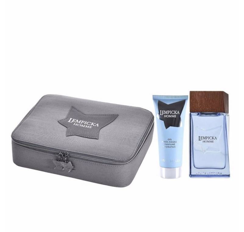 Lolita Lempicka Duft-Set Homme Gift Set 100ml EDT + 75ml Aftershave Balm + Bag von Lolita Lempicka