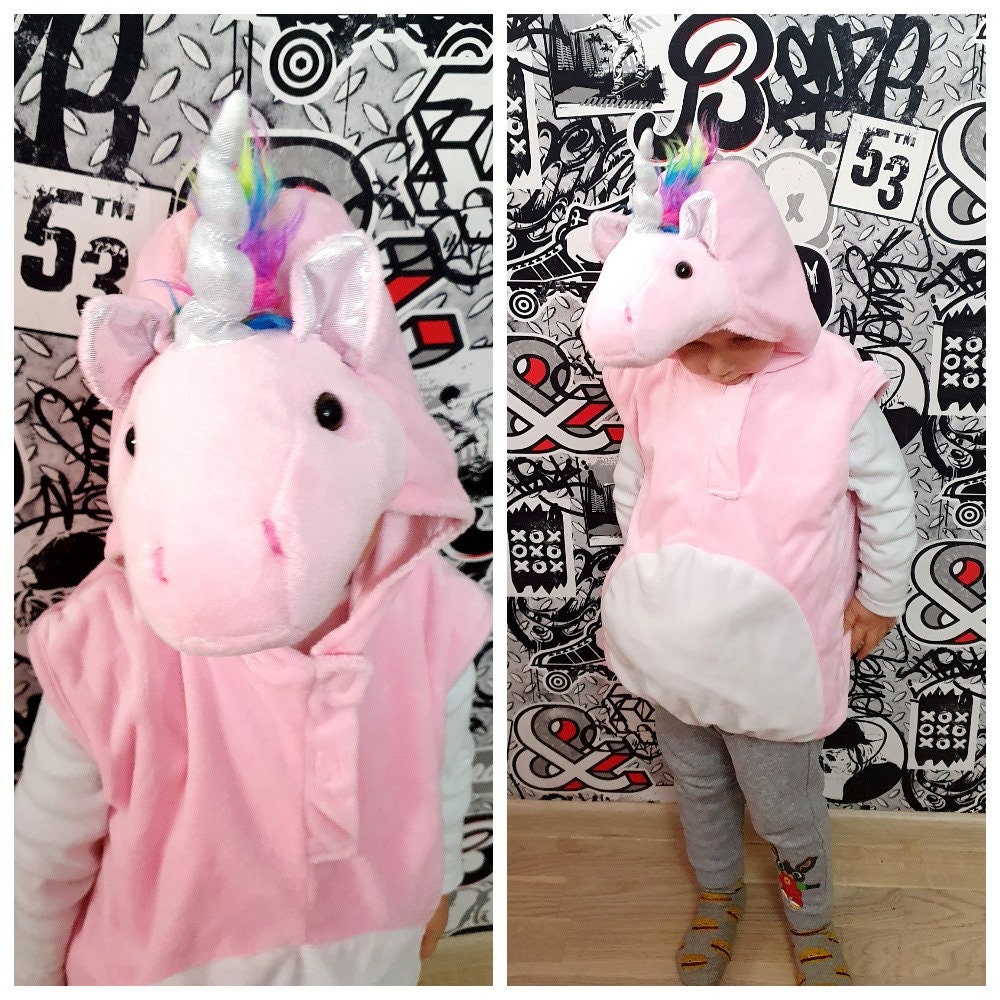 4T Kinder Einhorn Kostüm Tierkostüm Kinderkostüm Karnevalskostüm Halloweenkostüm Partykostüm Cosplay von Lolitavintagee