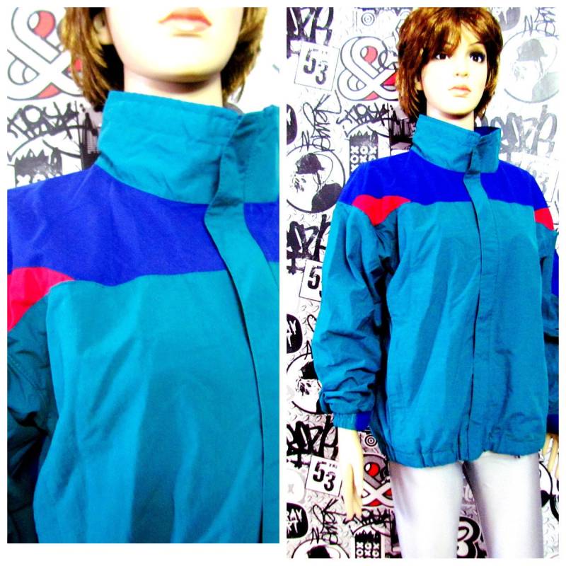 Damen Sport Jacke Sakko Lange Ärmel Oberbekleidung Track Anzug Oben Grün Windjacke Reise Outdoor Übergröße Frühling M von Lolitavintagee