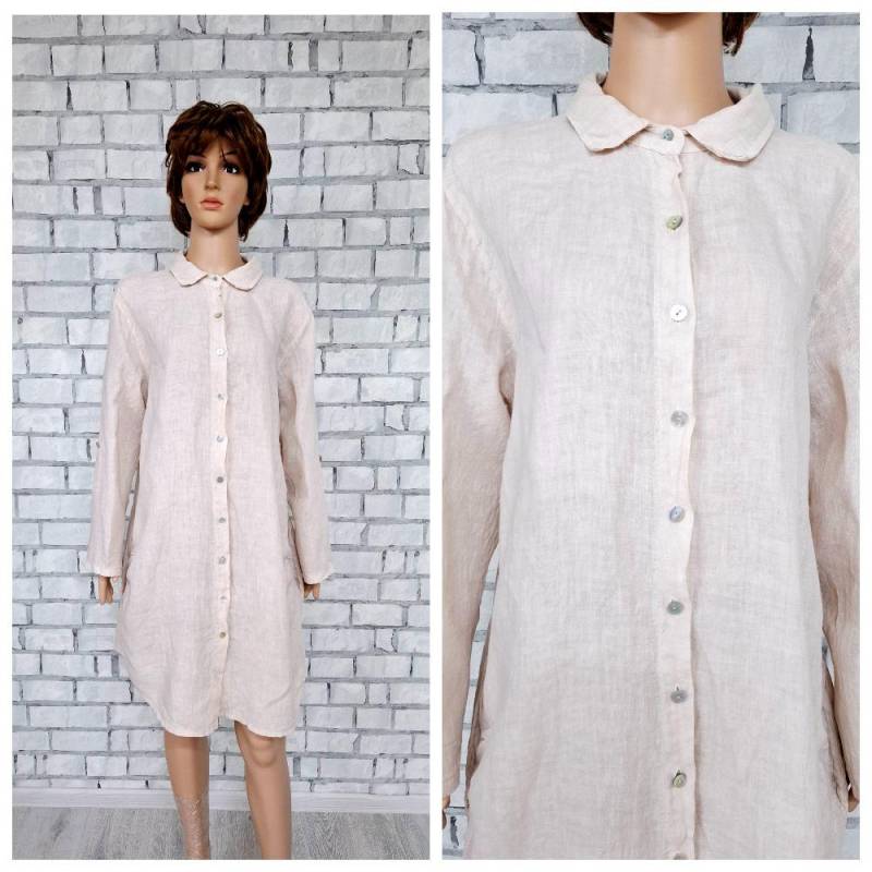 Italien Leinenkleid Sommerkleid Mit Werden Wird von Lolitavintagee