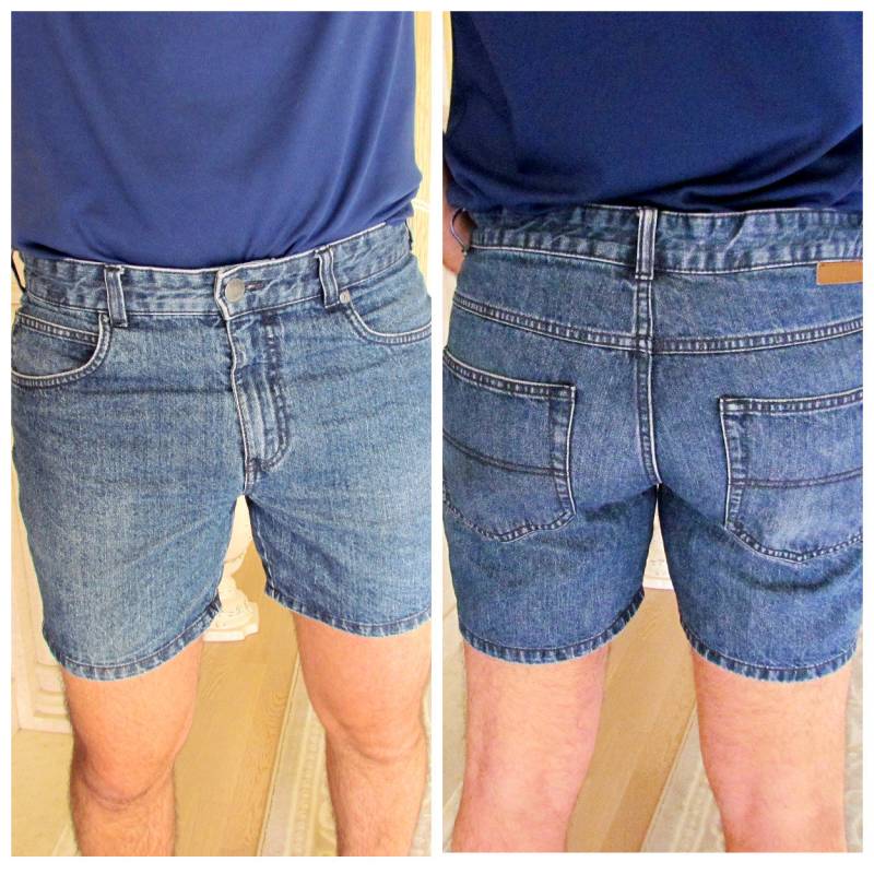 Jeanshose Herren Shorts Jeans L Sommer Booty von Lolitavintagee