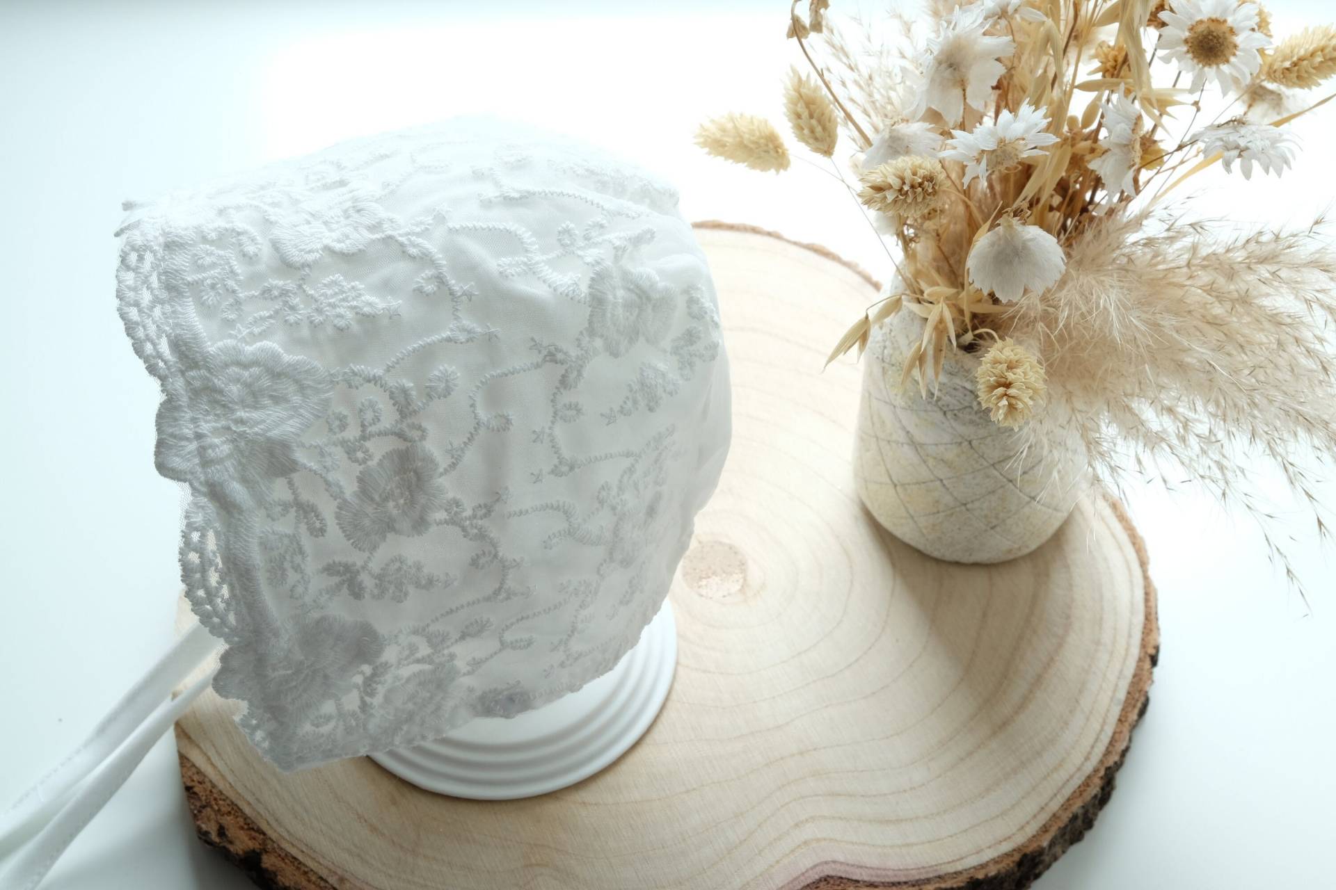 Alona Taufmütze Hut Haube Mütze von LoliweKids