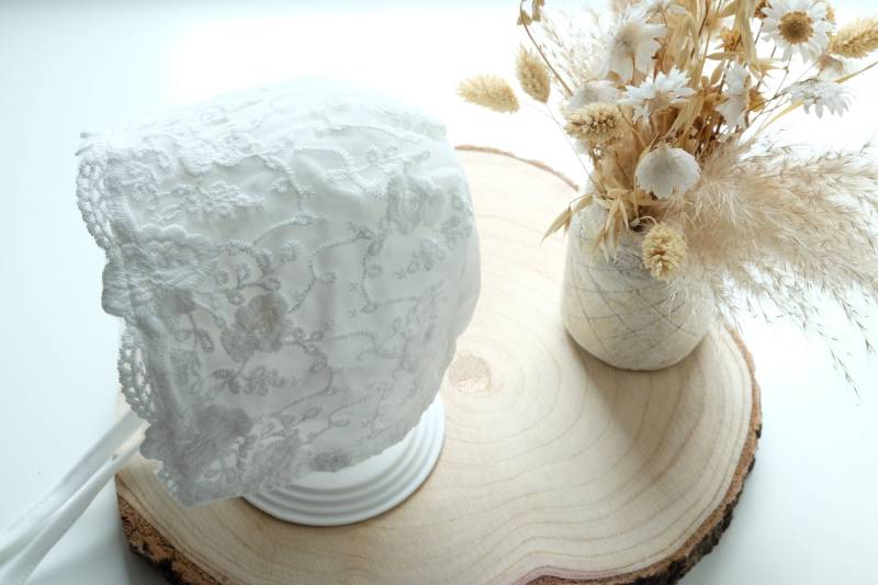 Alona Taufmütze Hut Haube Mütze von LoliweKids