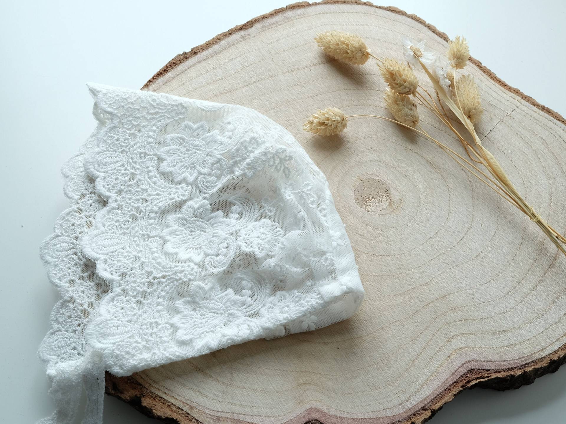 Midori Taufmütze Haube Mütze von LoliweKids