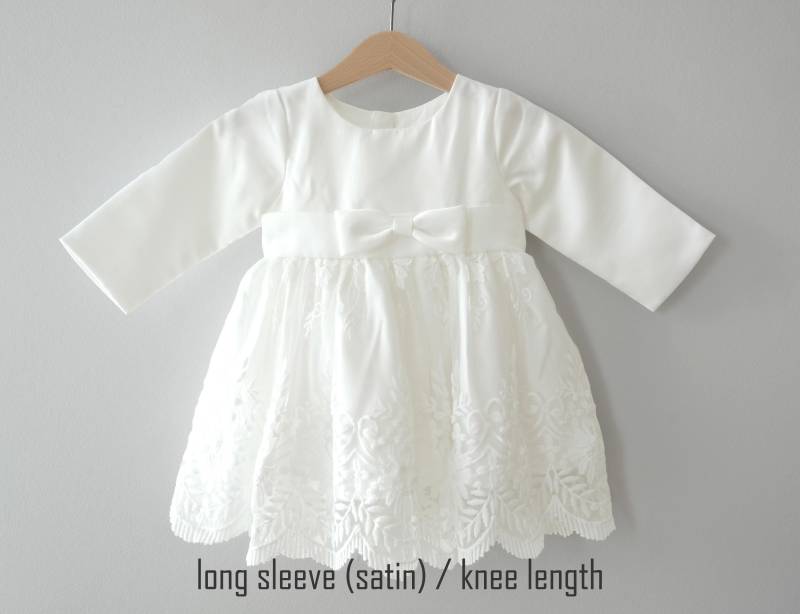 Olia Mit/Ohne Bolero Taufkleid Festkleid Mädchenkleid Babykleid Baptism Dress von LoliweKids