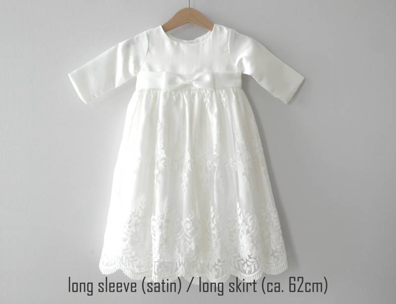 Olia Mit/Ohne Bolero Taufkleid Festkleid Mädchenkleid Babykleid Baptism Dress von LoliweKids