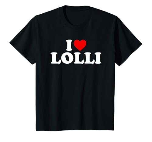 I Love Lolli Shirt für Jungen und Mädchen T-Shirt von Lolli Gifts