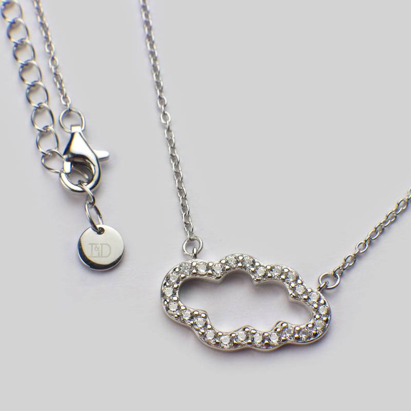 Daydream Silber -/Anhänger Wolke Glitzernde Halskette Für Mädchen Brautjungfer Geschenk Geburtstagsgeschenk Daydream Silber -/Anhänger Wolke Glitzernde Halskette Für Mädchen Brautjungfer Geschenk Geburtstagsgeschenk von LollyandDolly