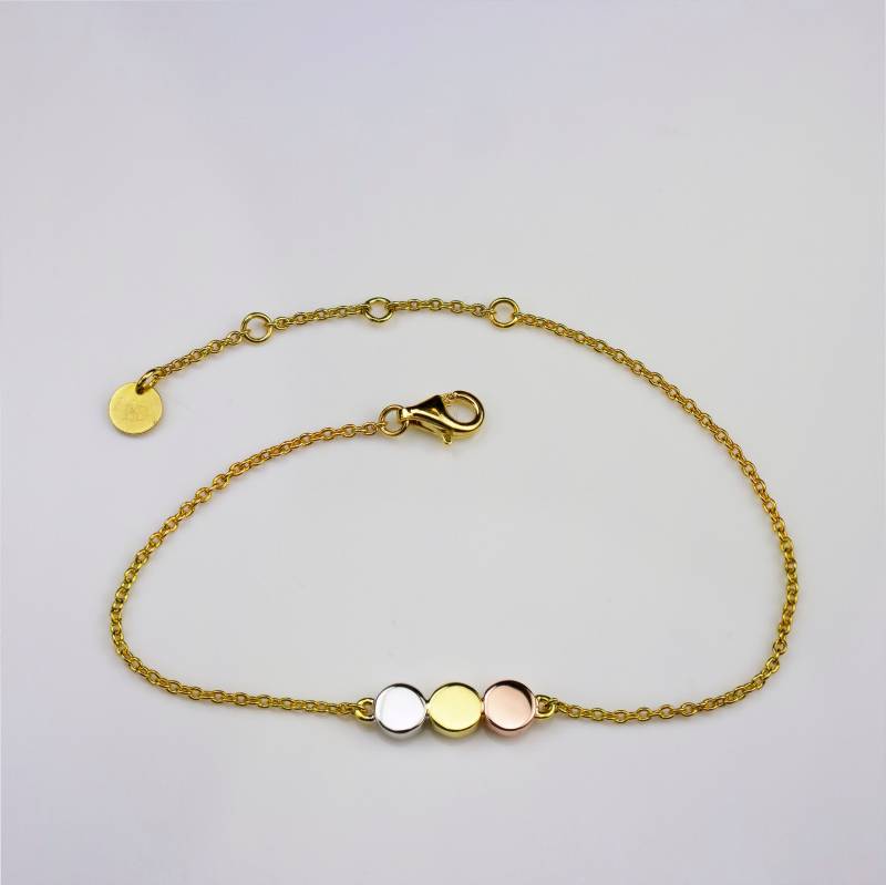 Multibead Bracelet/Dreifarbiges Armband Passende Teile von LollyandDolly