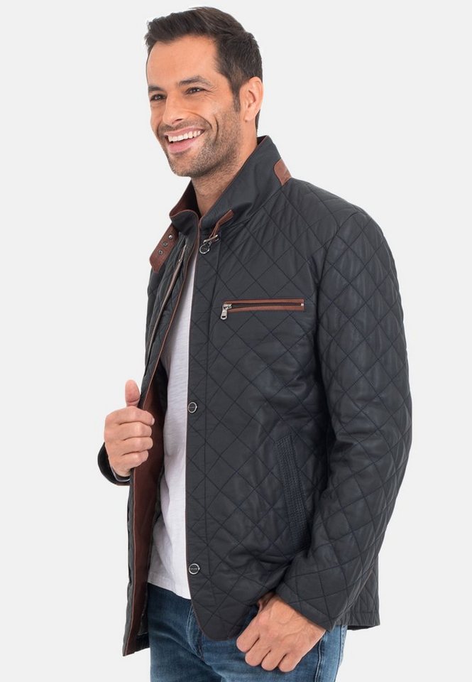 Lolus Lederjacke Leno Elegante Stepp Lederjacke aus weichem Lammleder von Lolus