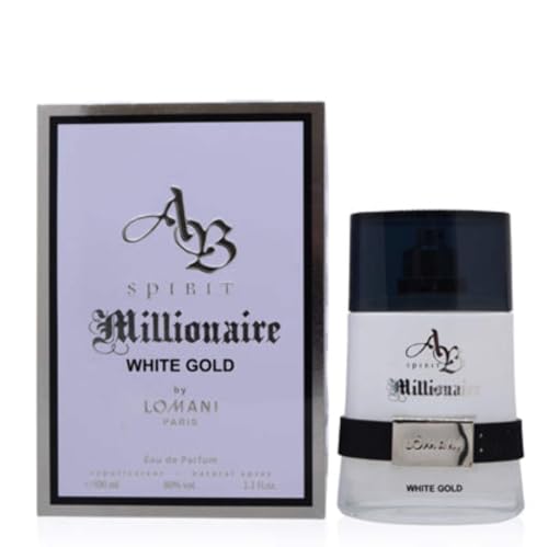 Lomani Spirit Millionaire White Gold Men EDP Spray 3.3 oz von Lomani