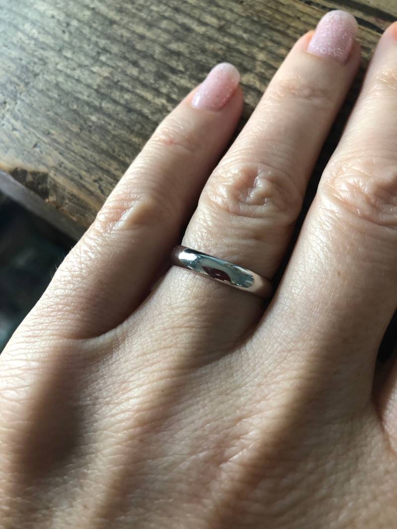 Traditionelle 925 Sterling Silber Ehering 3 Mm Traditionelle 925 Sterling Silber Ehering 3 Mm von LombardoJewelry