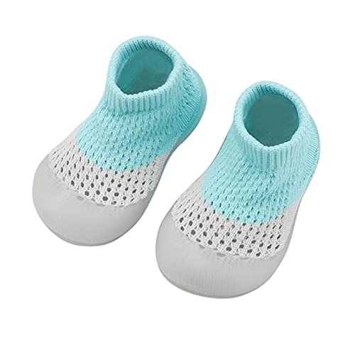 Barfußschuhe Kinder Lauflernschuhe Jungen Krabbelschuhe Baby Babyschuhe 0-6 Monate Barfußschuhe Baby Sockenschuhe Herren Anti Rutsch Socken Baby Hüttensocken Gummistiefel Kinder 23 Barefoot Shoes Kids von Lomelomme