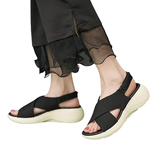 Damen Sommerschuhe Sport-Outdoorsandalen Lose Einlagen Barfuss Espandrillos Pylomo Sportsandalen Orthopädische Flach Schuhe Damenschuhe Bequeme Latschen Sandaletten Orthosandalen Pantoletten von Lomelomme