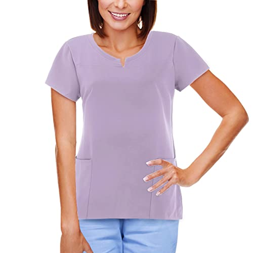 Kasacks Damen - Damen Tshirt V Ausschnitt Druck Bunt Einfarbig V Ausschnitt Berufsbekleidung Bluse T Shirt Katzen Liebe Herz Berufskleidung Tops Altenpflege Weiss Shirts Schlupfkasack Set von Lomelomme