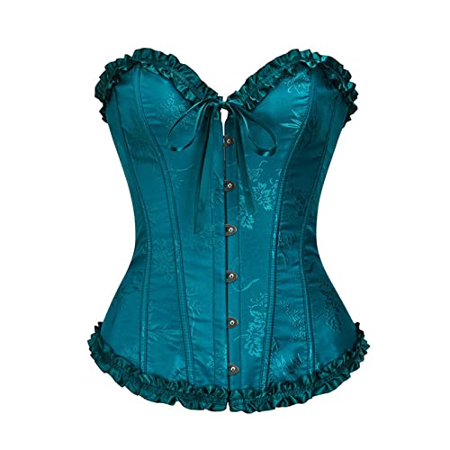 Lomelomme Schwarzes Korsett Korsett Rot Corset Schwarz Bauchweg Corsage Damen Blaues Korsett Korsett Schwarz Waist Trainer Damen Corset White Rotes Korsett Mieder Mittelalter von Lomelomme