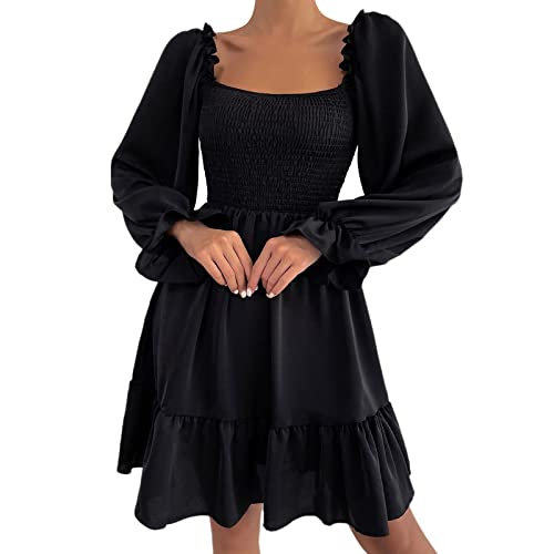 Outfit Damen Mini Babydoll Piratenkostüm a Linien Rüschenkleid Coquette Faschingskostüme Off Shoulder Dress Chiffonkleid Elegant Kawaii Mollige Cute Dresses Kleid Tüllkleid von Lomelomme