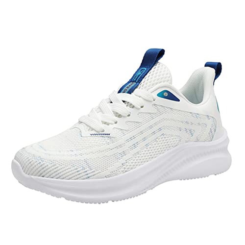 Schlupfschuhe Herren Fitnessstudio Fussball Fitnessschuhe Hallen- & Fitnessschuhe Soft Foam Weiß Schuhe Shoes Extra Weit Glide Athletic Sportschuhe Erkek SPOR Ayakkabı Hallensportschuhe von Lomelomme