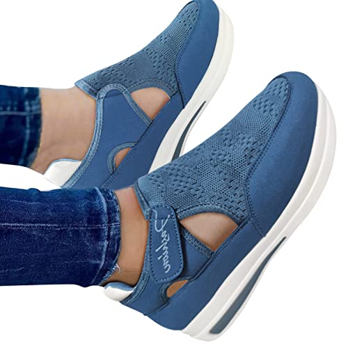 Sneaker Damen Schwarz 40 Wmshoes Frühling Frauen Shoes Damenschuhe Sportschuhe Air Cushion Plateau Fitnessstudio Stoffschuhe Laufschuhe Sneakers Meladen Schuhe Turnschuhe von Lomelomme