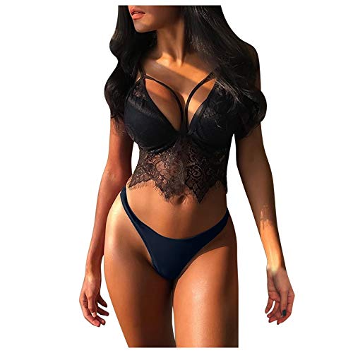 String Tanga Damen Sexy Dessous Nachthemden Für Damen Sexy Kleid Damen Erotisch Swingerclub Outfit Damen Sexy Unterhose Damen Thigh Highs Mini String Tanga Bademantel Damen Beige Unterwaschendamen Set von Lomelomme