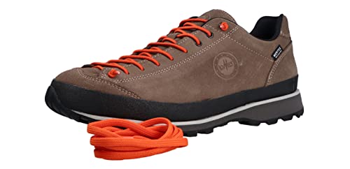 Lomer Bio Naturale MTX Low Bruin Oranje wandelschoenen Uni von Lomer