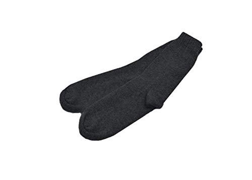 Lona Scott Damen Socken aus reinem Kaschmir, Kohlengrau von Lona Scott