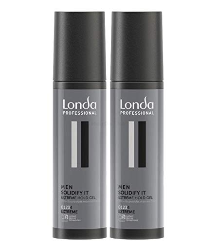 Londa Professional Men Solidify It Extreme Hold Gel Set - 2x 100ml = 200ml Londa Professional Men Solidify It Extreme Hold Gel Set - 2x 100ml = 200ml von Londa Professional-Londa Professional