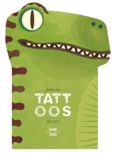 Londji Jurassic Dino Tattoos für Kinder I Kindergeburtstag I Hautfreundlich I Dinosaurier I Klebetattoos Kinder I Kinder Tattoo I Tattoos Kinder I Kinder Tattoo Set Londji Jurassic Dino Tattoos für Kinder I Kindergeburtstag I Hautfreundlich I Dinosaurier I Klebetattoos Kinder I Kinder Tattoo I Tattoos Kinder I Kinder Tattoo Set von Londji