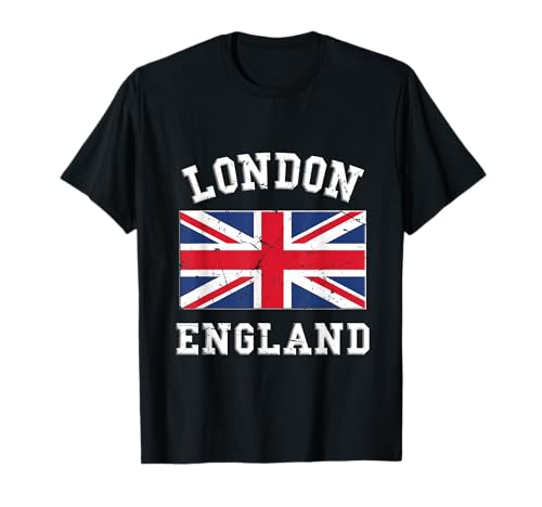 London England Flagge Souvenir Tourist für Männer Frauen Kinder T-Shirt London England Flagge Souvenir Tourist für Männer Frauen Kinder T-Shirt von London England Souvenir Tourist For Men Women Kids