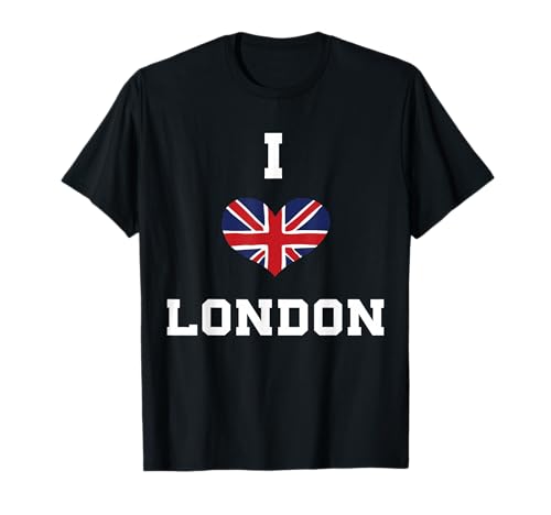 I Love London Shirt - Britischer Flagge Shirt Mann Frau Kind T-Shirt I Love London Shirt - Britischer Flagge Shirt Mann Frau Kind T-Shirt von London Geschenke & T-Shirts