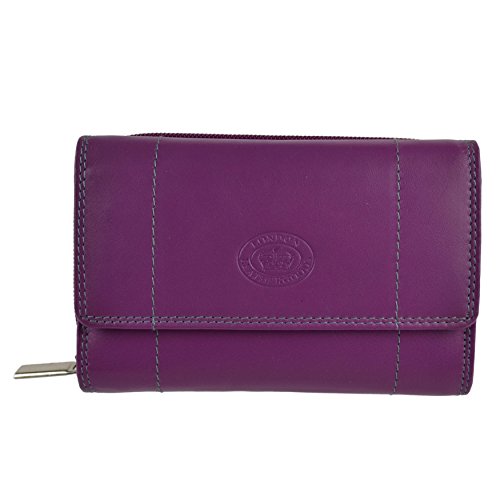 London Leathergoods , Damen Damen-b枚rse Blau sunset von London Leathergoods
