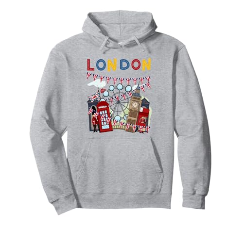 London Souvenirs Idee für Kinder & britische Erinnerungsstücke London Pullover Hoodie London Souvenirs Idee für Kinder & britische Erinnerungsstücke London Pullover Hoodie von London Souvenirs Kids Ideas & Boys British Flags