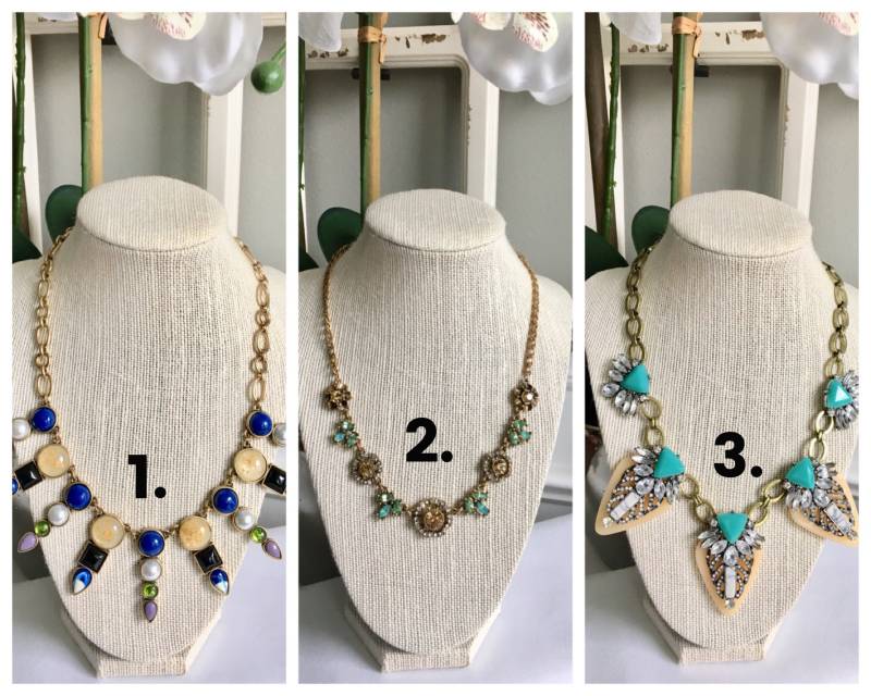 Lätzchen Halskette Lätzchen Halskette von LondonAmayaJewelry