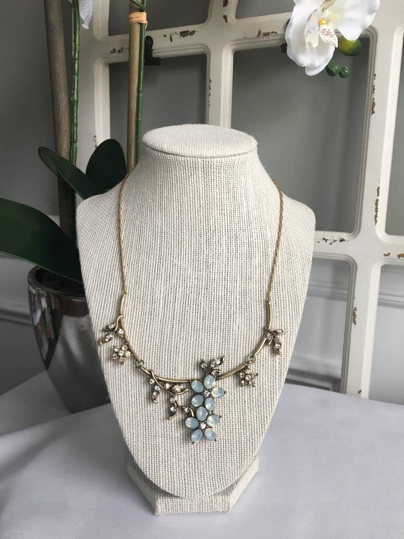 Vintage Inspirierte Kristallhalskette Vintage Inspirierte Kristallhalskette von LondonAmayaJewelry