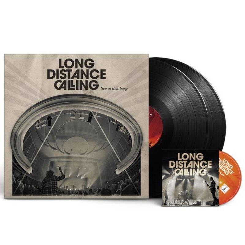 Live at Lichtburg von Long Distance Calling - LP & Blu-ray (Standard) von Long Distance Calling
