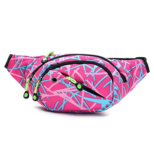 Long Keeper Bauchtasche Damen Herren - Gürteltasche Groß Waist Fanny Pack, Multifunktional Brusttasche Stylisch Hüfttasche für Running Sport Reisen von Long Keeper