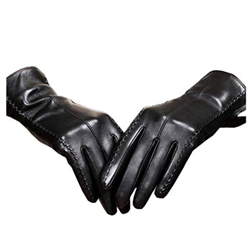 Damen Accessoires Handschuhe H&M Lederhandschuhe in Schwarz 