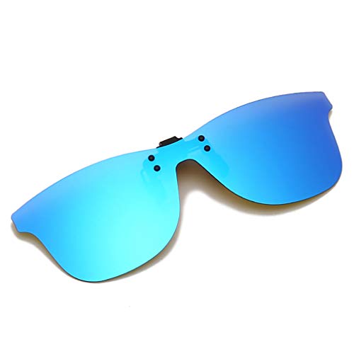 Long Keeper Polarisierte Sonnenbrille Clip für Brillenträger, Polarisiert Sonnenbrille Zum Aufstecken für Damen Herren, Sonnenbrillen Aufsatz Brille von Long Keeper