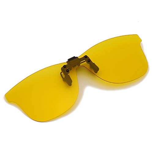 Long Keeper Polarisierte Sonnenbrille Clip für Brillenträger, Polarisiert Sonnenbrille Zum Aufstecken für Damen Herren, Sonnenbrillen Aufsatz Brille von Long Keeper