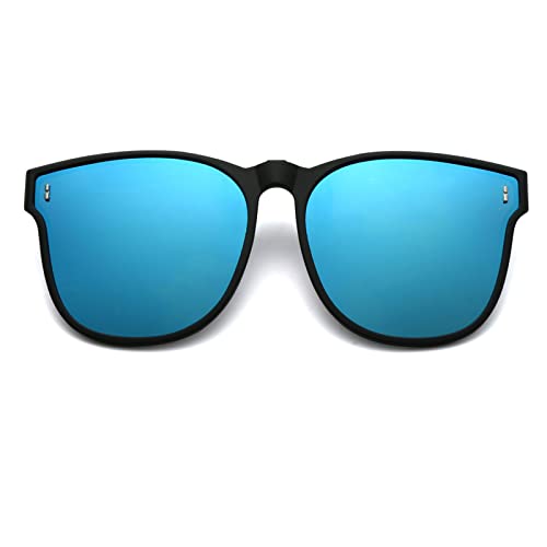 Long Keeper Polarisierte Sonnenbrille Clip für Brillenträger - Sonnenbrille Zum Aufstecken Polarisiert, Sonnenbrillen Aufsatz Brille Damen Herren von Long Keeper