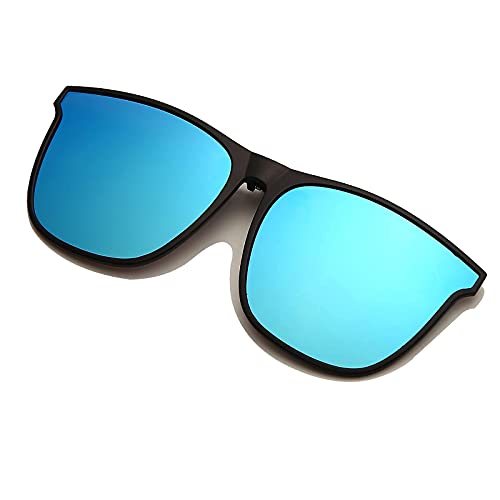 Long Keeper Polarisierte Sonnenbrille Clip für Brillenträger - Sonnenbrille Zum Aufstecken Polarisiert, Sonnenbrillen Aufsatz Brille Damen Herren von Long Keeper