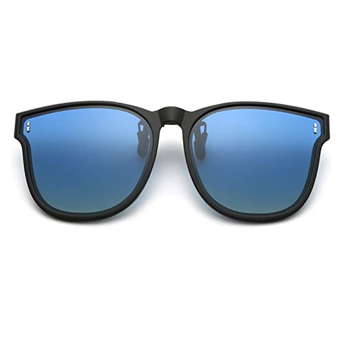 Long Keeper Polarisierte Sonnenbrille Clip für Brillenträger - Sonnenbrille Zum Aufstecken Polarisiert, Sonnenbrillen Aufsatz Brille Damen Herren von Long Keeper