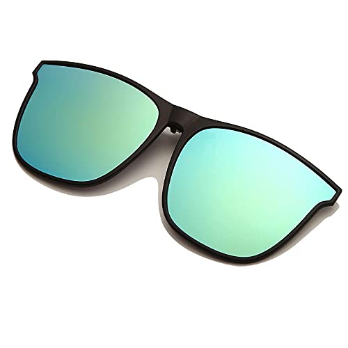 Long Keeper Polarisierte Sonnenbrille Clip für Brillenträger - Sonnenbrille Zum Aufstecken Polarisiert, Sonnenbrillen Aufsatz Brille Damen Herren von Long Keeper