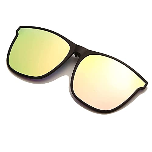 Long Keeper Polarisierte Sonnenbrille Clip für Brillenträger - Sonnenbrille Zum Aufstecken Polarisiert, Sonnenbrillen Aufsatz Brille Damen Herren von Long Keeper