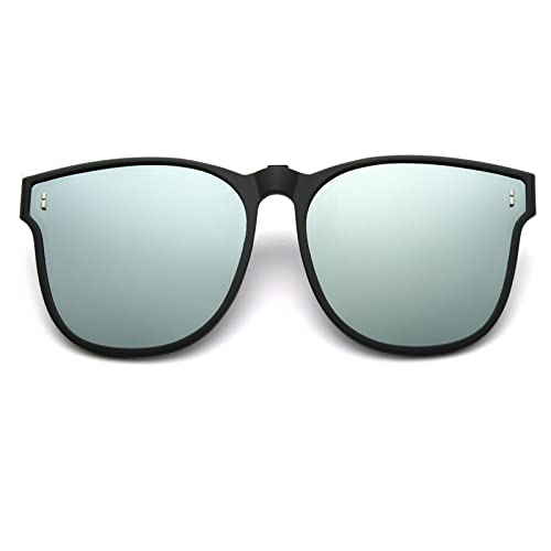 Long Keeper Polarisierte Sonnenbrille Clip für Brillenträger - Sonnenbrille Zum Aufstecken Polarisiert, Sonnenbrillen Aufsatz Brille Damen Herren von Long Keeper