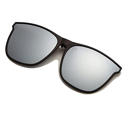 Long Keeper Polarisierte Sonnenbrille Clip für Brillenträger - Sonnenbrille Zum Aufstecken Polarisiert, Sonnenbrillen Aufsatz Brille Damen Herren von Long Keeper