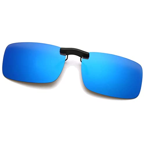 Long Keeper Polarisierte Sonnenbrille Clip für Brillenträger - Sonnenbrillen Aufsatz Brille Herren Damen, Sonnenbrillen Clip zum Fahren Angeln Outdoor von Long Keeper