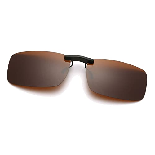 Long Keeper Polarisierte Sonnenbrille Clip für Brillenträger - Sonnenbrillen Aufsatz Brille Herren Damen, Sonnenbrillen Clip zum Fahren Angeln Outdoor von Long Keeper